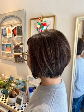 キャメル ヘアーデザイン(Camel hairdesign) 大人かわいいひし形前下がり小顔ボブ30代40代50代