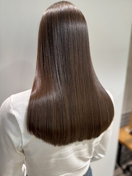 メゾンドムニ 恵比寿(Maison de MUNi) 20代30代40代髪質改善カラーショコラアッシュ艶感ロブヘアー