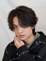 ビカム 名駅(become) 【ニュアンスフェザーパーマ】ニュアンスセンターパート