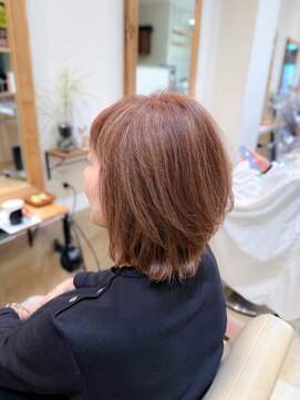 白髪ぼかし細めハイライト30代40代50代【藤沢　藤沢駅】