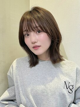 ロンド メリー 大宮(Lond merry) 大人ガーリー/ミニボブレイヤー/ミディアムレイヤーカット/大宮