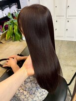 デート 原宿(DATE)&nbsp;ブラウン×縮毛矯正