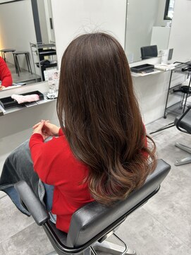 アルター(aL ter) ダークアッシュ/ミディアムレイヤーカット/鎌取店/市川いづみ