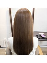 時わすれの森 ブリーチ履歴を活かした暖色ミルクティー