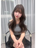 ボタン シブヤ(VOTAN SHIBUYA)&nbsp;【MISAKI】韓国巻き/レイヤーカット/グレージュ/顔まわりカット