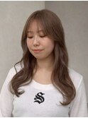 イメチェン/艶カラーベージュ/前髪/[表参道/原宿]