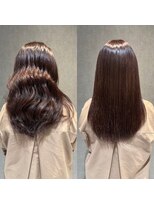 ディアーズ 徳島店(Dears)&nbsp;改善４回目/大人髪のうねり感を艶髪に
