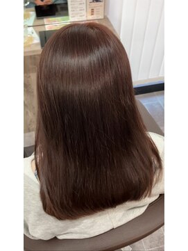 ドルチェカラー(Dolce color) ブリーチなしのピンクベージュ