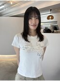セミロングレイヤー