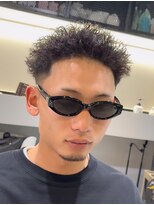 グラッシー(GLASSY) テーパーフェード/ツイストピンパーマ/ハードツイストパーマ☆