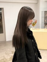 ベンジー 薬院大通店(benji)&nbsp;ブリーチ無しベージュ/ブラウンベージュ/透明感カラー