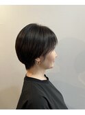 ドライでキマる！丸みショート