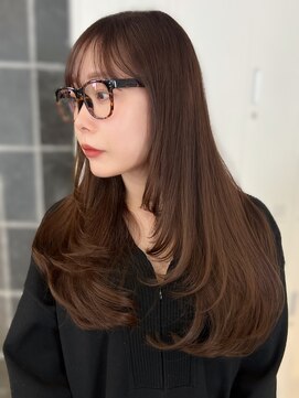 リアン 本厚木(LIAN) レイヤーカットハッシュカットミディアムレイヤー顔周りカット