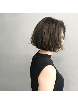 タグ(#tag) #大人ナチュラルボブ