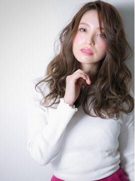 カバーヘア ブリス 戸田公園西口店(COVER HAIR bliss) *bliss戸田公園*グラマラスな無造作カールアシンメトリーロングx