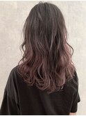 【iIIL hair lounge】透け感バイオレットグラデーション　　高崎