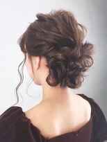 アルバム 銀座(ALBUM GINZA)&nbsp;フルアクセスアレンジ_フレンチボブネイビーカラー_ba238822