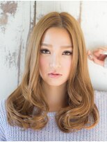 ヘアーズ ロッソ(hair's ROSSO) 【鶴見】センターパート 無造作 ふわミディ☆[30代40代50代]