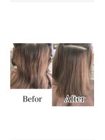 ヘアサロン ソレイユ(Hair salon SoLeiL)&nbsp;【20代】髪内側のうねり、くせ、カラーダメージ
