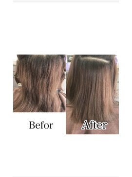 ヘアサロン ソレイユ(Hair salon SoLeiL) 【20代】髪内側のうねり、くせ、カラーダメージ
