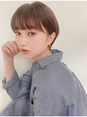透け感ショート