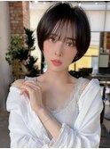 大人かわいい小顔ショートボブショートヘア20代30代40代表参道