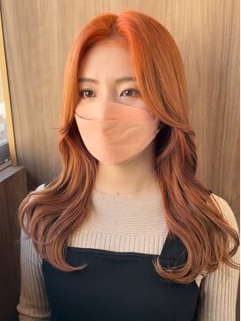ライズ バイ レボ 柏店(RISE by REVO) イメチェン/似合わせカット/フルバング/レッドブラウン/柏