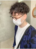 刈り上げショート、マッシュショート、くるくるパーマ
