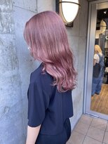 ホワイトベージュ　ハイライト　インナーカラー　デザインカラー