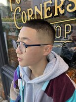 フォーコーナーズ(Four Corners)&nbsp;スキンフェード／フェードカット/フェード/ボウズスタイル