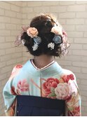 〈avant〉卒業式ヘア　華やかツインスタイル