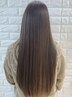 【何度でもOK♪】　カット+髪質改善トリートメント＋縮毛矯正　￥15500