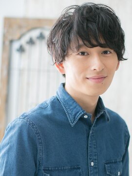 ミスターアンドミセス ファミリーカットサロンビーンズ 草加店(Mr&Mrs Beans) モテ髪ウェットマッシュパーマでオシャレ度UP！E草加