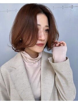 ユウズ(Yuu's) チョコレートベージュ/ショート/大濠公園/大手門/荒戸/港町