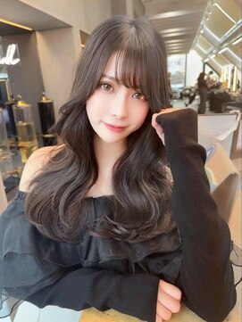 マシェリー バイ ロンド 金山(Ma cherie by Lond) 前髪顔周りレイヤーカット×エアリーロング×美髪髪質改善