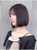 ◇ボブ 縮毛矯正 顔周りカット 表参道 髪質改善