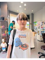 ダニーコウベ(Danny kobe) 毛先黒