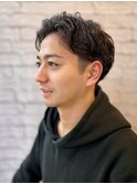 ツーブロックパーマスタイル