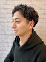 グレイスフルバーバー 赤坂見附店&nbsp;ツーブロックパーマスタイル