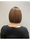 切りっぱなしスタイル