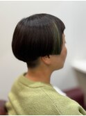 刈り上げボブ