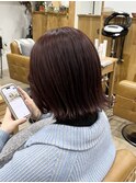 【立町メアリーバイメリー】外ハネボブ×チェリーピンク