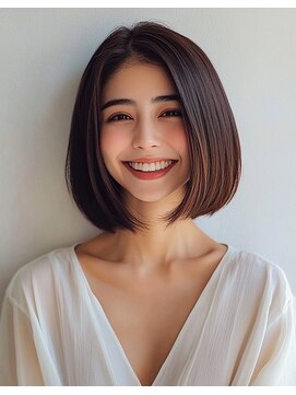 ピーチ バイ ニューヨークニューヨーク(a Peach by NYNY) 大人可愛い大人美人ふんわりカール小顔カットショコラアッシュ