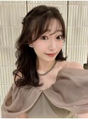 イメチェン外ハネボブ美髪ワイドバング/レイヤーカット顔周り