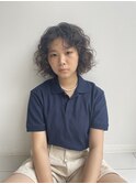 透明感カラー/ブリーチなし/10代20代30代/ボブ