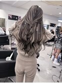 縮毛矯正髪質改善ハイライトレイヤーカット枚方美容室エクステ