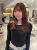 【LITA】レイヤーカット　ロングウルフ　ベージュカラー