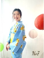 ブルームス アンジュ(Blooms Unge) 浴衣一式レンタル+着付け+ヘアセット