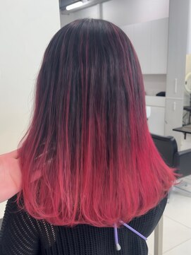 アライブ ハラジュク(ALIVE harajuku) 【Rikuto限定】バレイヤージュ シャドールーツ エンドカラー