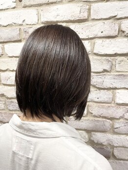 お客様のなりたいを叶える為に、丁寧なカウンセリングを行い、周りから似合うと褒められるスタイルに♪